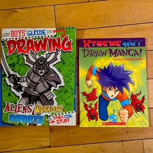 The Boys’ Guide to Drawing Aliens, Warriors, Robots & Other Cool Stuff/DrawManga